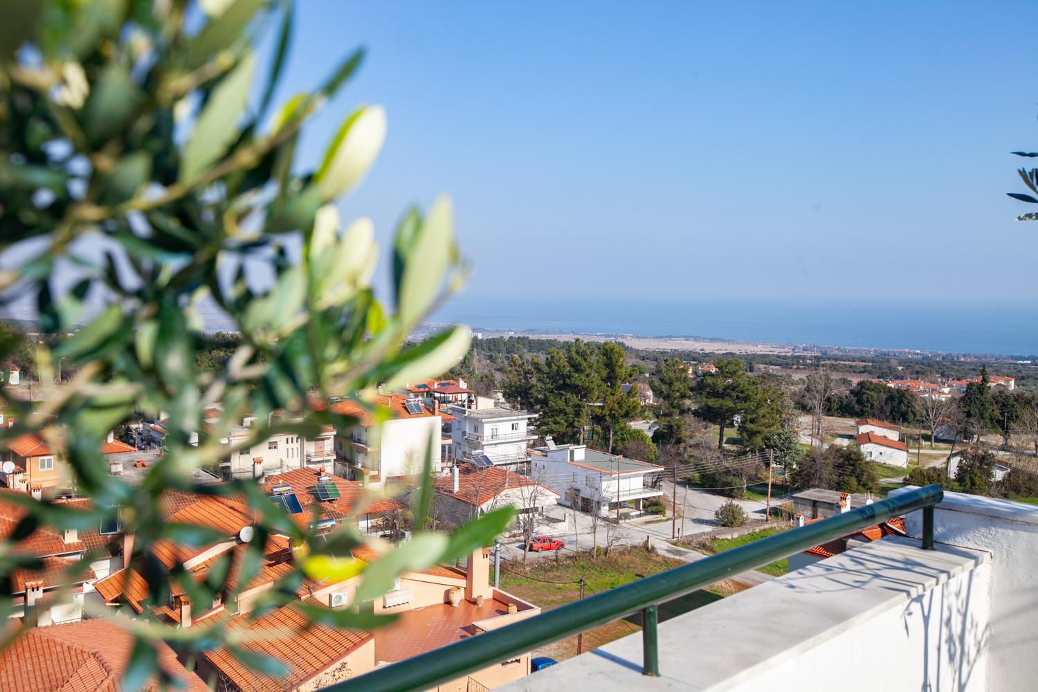 Rodon Apartment With Great View, Sauna And Jacuzzi Litóchoron Dış mekan fotoğraf