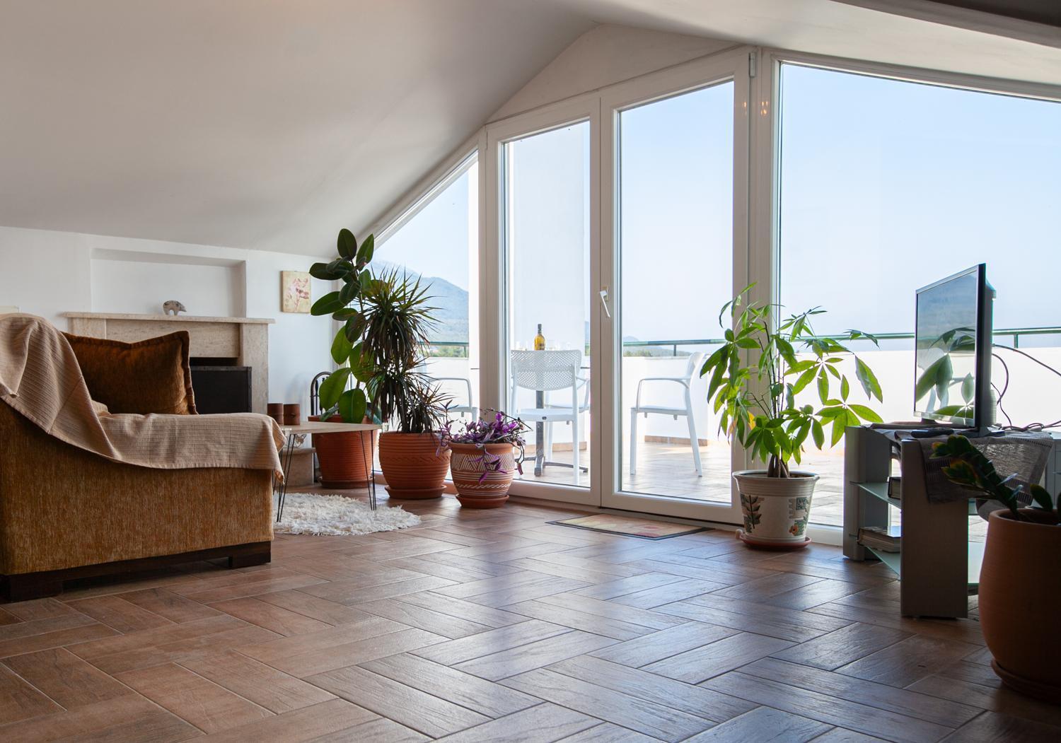 Rodon Apartment With Great View, Sauna And Jacuzzi Litóchoron Dış mekan fotoğraf