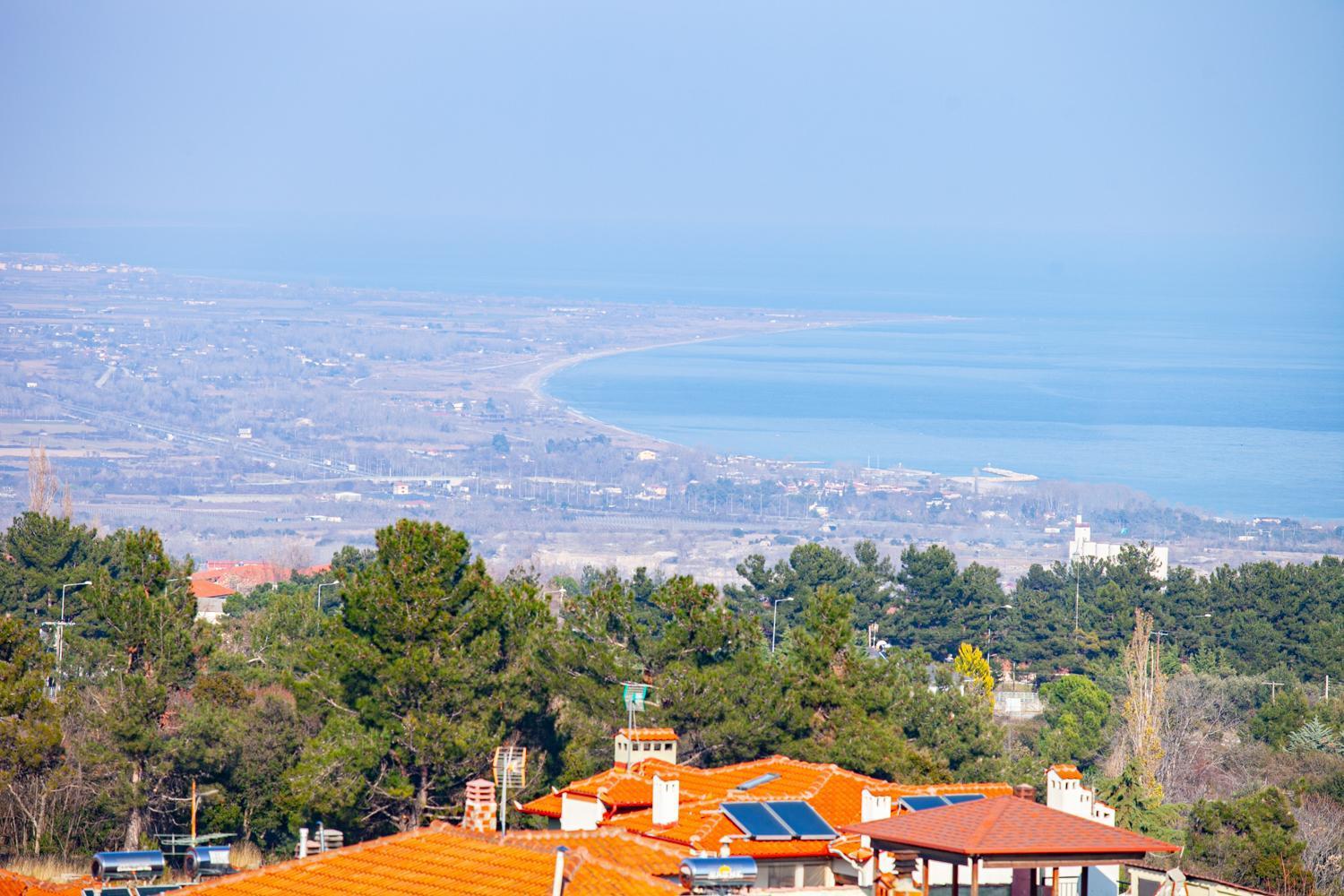 Rodon Apartment With Great View, Sauna And Jacuzzi Litóchoron Dış mekan fotoğraf