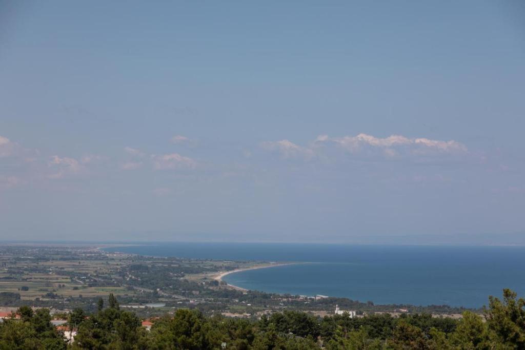 Rodon Apartment With Great View, Sauna And Jacuzzi Litóchoron Oda fotoğraf